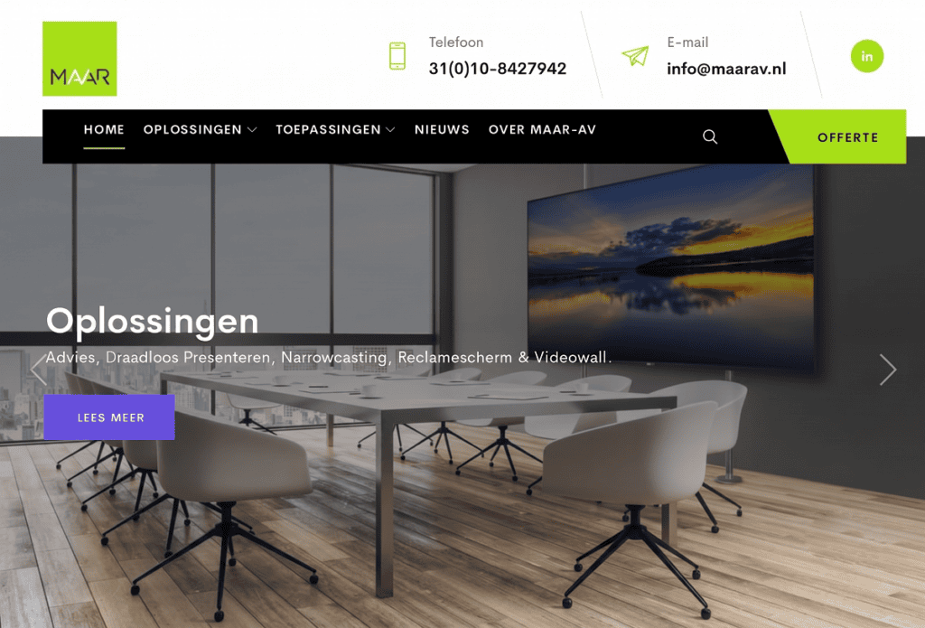 Maar AV webdesign