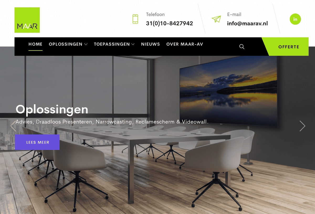 Maar AV webdesign
